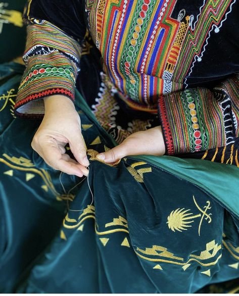 Saudi Embroidery, Embroidery