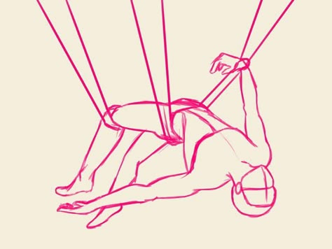 Tangled Up Pose Reference, Puppet Strings Drawing Reference, Body Base Holding Knife, Hanging Pose Reference Drawing, Art Poses References, Spicey Drawing Poses, Hanging Drawing Reference, Person Tied Up Drawing Base, Hanging Person Reference