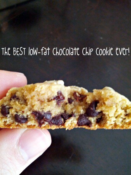 IMG_20130321_093554 Low Fat Chocolate Chip Cookies, Fat Free Cookies, Low Fat Diet Recipes, Low Fat Dessert Recipes, Fat Free Desserts, Low Fat Cookies, Low Calorie Chocolate, Low Fat Desserts, Diet Desserts