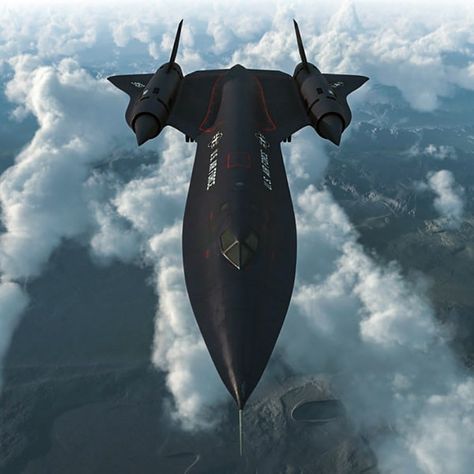 Air Force Pictures, Sleek Cars, Lockheed Sr-71 Blackbird, Cars Anime, Lockheed Sr 71, Anime Nature, Spy Plane, Plane Art, Stealth Aircraft