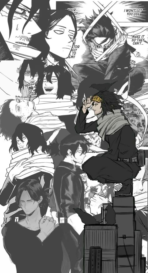 My Hero Academia: Eraserhead Eraser Head Wallpaper, Shouta Aizawa Wallpaper, Eraserhead Wallpaper, Cute Aizawa, Aizawa Wallpaper, Manga Panel Wallpaper, A Silent Voice Manga, Lazy Man, Shōta Aizawa