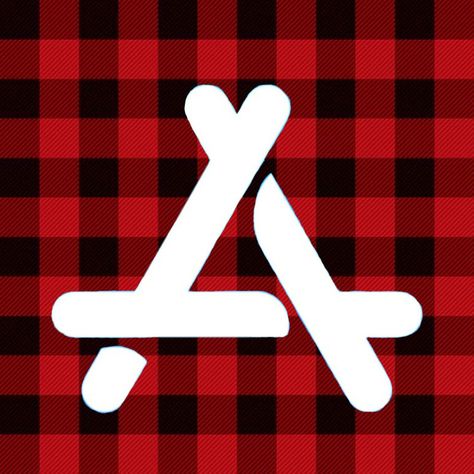 Christmas App Icons Plaid, Plaid App Icons, Christmas Photos App Icon, Xmas Icons, Halloween Apps, Winter App, Holiday Iphone Wallpaper, App Store Icon, Widget Icons