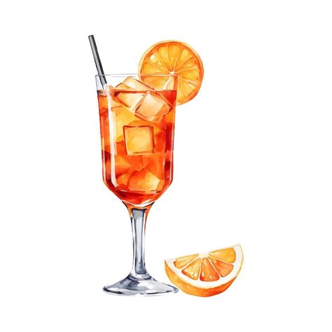 Orange Drink, Spritz Cocktail, Orange Drinks, Summer Designs, Cocktail Drink, Stationery Templates, Event Food, Business Card Maker, Flyer Maker