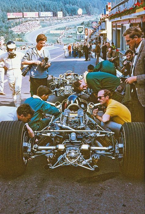 Lotus 49, Graham Hill, Spa Francorchamps, Lotus Cars, Jim Clark, Lotus F1, Grand Prix Racing, Lotus Car, Auto Retro