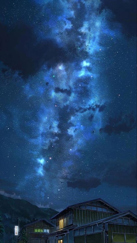 Wallpaper Japanese, Space Phone Wallpaper, Wallpaper Sky, Sky Night, Scenery Background, Night Scenery, Fantasy City, Cool Wallpapers Art, Beautiful Landscape Wallpaper