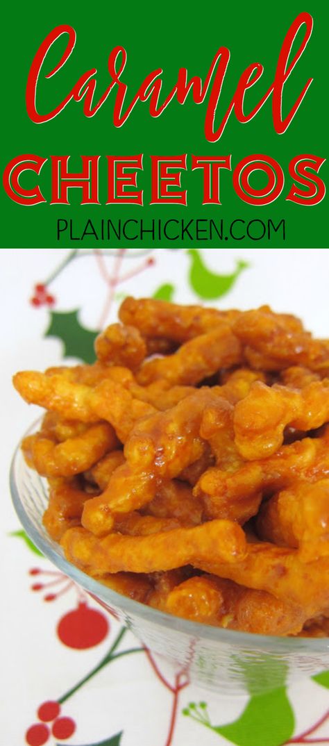 Cookie Reception, Caramel Cheetos, Chez Mix, Cheetos Recipe, Butter Corn, Brown Sugar Butter, Quick Easy Recipes, Plain Chicken, Christmas Food Gifts