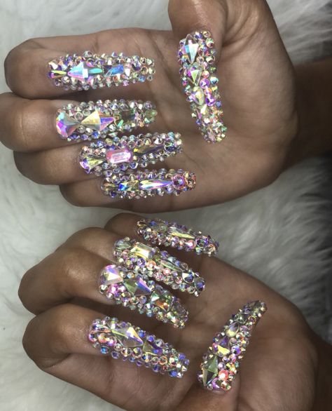 Curved Nails, Gold Glitter Nails, Exotic Nails, Nails Only, Bling Acrylic Nails, Glam Nails, I Love Nails, Festival Nails, Glitter Nail