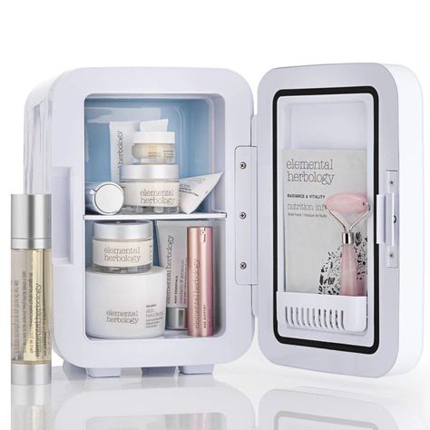 Makeup Skincare Fridge The For Your Official Website Cold Face Mask, Beauty Fridge, Skincare Fridge, Cold Face, Facial Tools, Hyaluronic Acid Moisturizer, The Ordinary Skincare, Sephora Skin Care, Skincare Inspiration