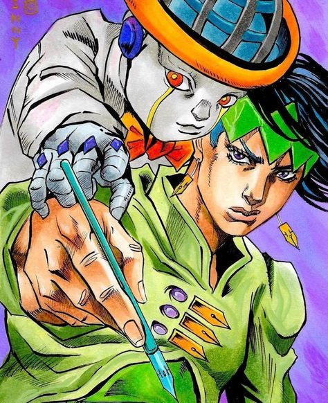 Rohan Kishibe Manga, Rohan Kishibe Icons, Rohan Kishibe, Japanese Poster Design, Jojo Parts, Jojo Anime, Jojo Bizzare Adventure, Amazing Adventures, Funny Anime Pics