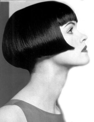 Vidal Sassoos Modern Bob Haircut, 60s Hair, Vidal Sassoon, Short Bob Haircuts, Retro Hairstyles, Short Hair With Bangs, Great Hair, Vintage Hairstyles, Model Hair