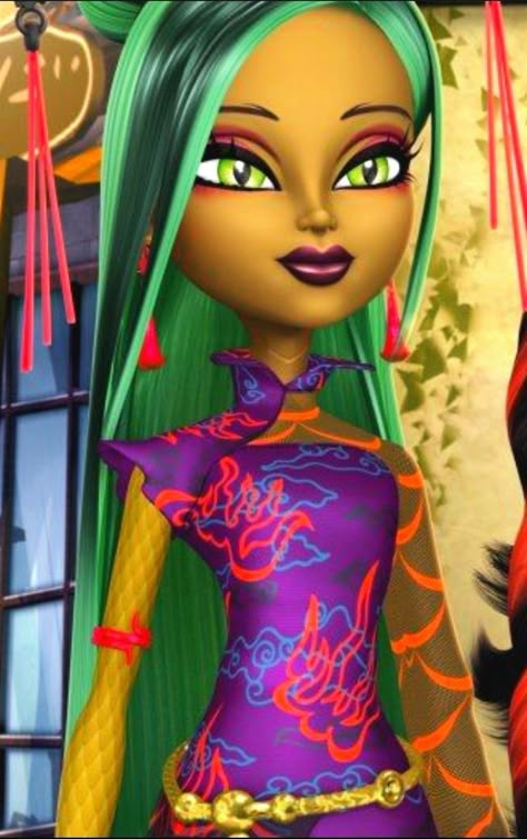 Jinafire Long Icon, Monster High Jinafire, Halloween Group Costume Ideas, Luna Mothews, Monster High Fan Art, Jinafire Long, Monster High Cosplay, Monster High Costume, Monster High Aesthetic