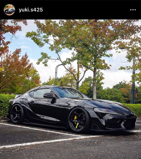 Toyota Supra Black, Motorsport Aesthetic, Black Supra, Black Toyota, Black Scorpio, Supra Mk5, Future Vehicles, Armored Truck, Future Cars