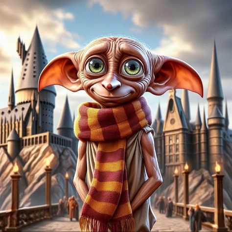 Harry Potter Halloween Decorations, Dobby Harry, Classe Harry Potter, Harry Potter Phone, Harry Potter Art Drawings, Harry Potter Nursery, Dobby Harry Potter, Harry Potter Background, Mythical Creatures Fantasy