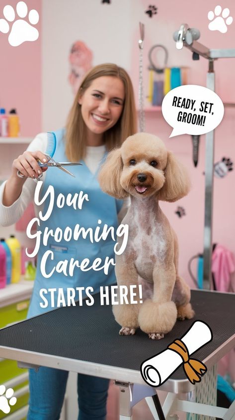 Dreaming of becoming a pro dog groomer? This guide covers Dog Grooming Tips alongside insights for a Vet Tech Student. Learn how Dog Anatomy knowledge helps in grooming and explore opportunities in Vet Tech School. Whether you're diving into Veterinary Tech or simply honing your skills, this is your path to success! #gg #pethealthcaretips #doggroomingstudyguide Vet Tech School, Veterinary Tech, Vet Tech Student, Grooming Ideas, Dog Anatomy, Pet Nutrition, Dog Grooming Tips, Grooming Style, Safety And First Aid