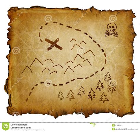 Pirate Treasure Map. Parchment with treasure map and skull and crossbones. X mar #Sponsored , #AD, #advertisement, #Map, #Pirate, #crossbones, #Parchment Pirate Food, Pirate Treasure Maps, X Marks The Spot, Travel Sketchbook, Treasure Map, Pirate Treasure, Treasure Maps, Marvel Wallpaper, Pirate Party