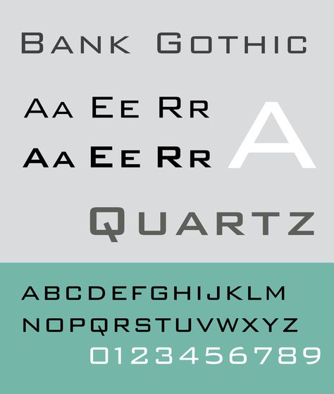 Bank Gothic - Wikipedia, the free encyclopedia Bank Gothic Font, Paris Metro Sign, Isle Of The Dead, Logo Layout, Hector Guimard, Herb Lubalin, Gothic Font, Pamphlet Design, Futuristic Fonts