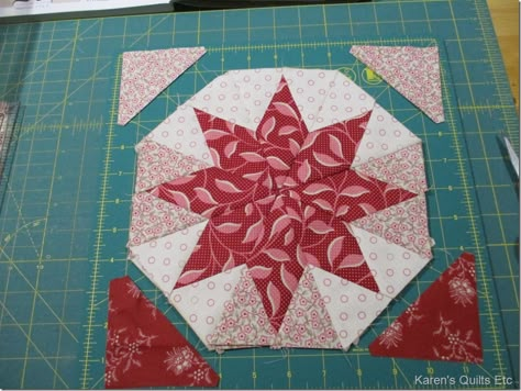 Colorado Quilt Block Pattern, Alaska Quilt Patterns, Alaska Quilts, Alaska Quilt Block Patterns, Alaska Quilt, Free Snowflake Quilt Block Pattern, Floral Quilt Patterns, Alaska Rainbow Quilt, Quilted Coasters