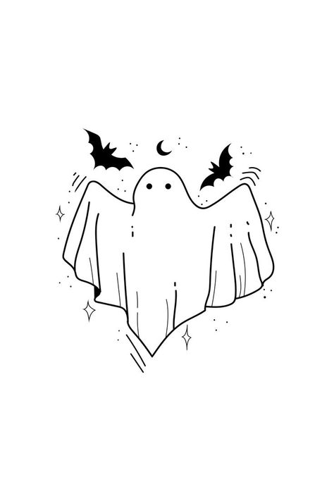 Halloween Ghost Drawing Halloween Drawings Ghost, Halloween Drawing Easy, Halloween Ghost Drawing, Ghost Drawing Easy, Drawing Ghost, Easy Halloween Drawings, Drawings For Beginners, Drawing Halloween, Halloween Art Projects