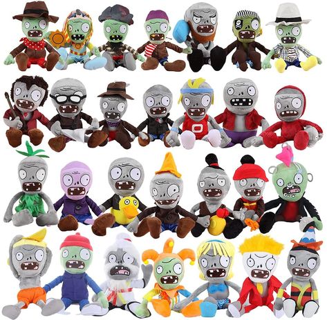 Baby Staff, Zombie Dolls, Zombies 2, Plantas Vs Zombies, Zombie Party, Plants Vs Zombies, Zombie Halloween, Birthday List, Soft Dolls