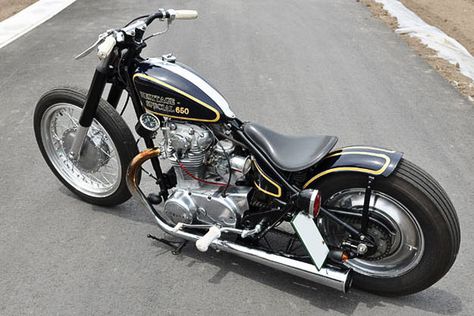 Xs650 Bobber, Yamaha Bobber, Yamaha 650, Yamaha Xs650, Custom Motorcycles Bobber, Bobber Style, Old School Chopper, Triumph Bikes, Custom Sportster