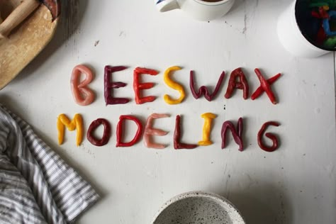 Beeswax Modeling, Beeswax Recipes, Waldorf Preschool, Waldorf Kindergarten, Hand Work Design, Waldorf Crafts, Reading Diy, Diy Wax, Home Together