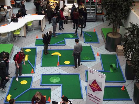 Putterfingers Crazy Golf at Sheffield Hallam University University Open Day, Jumbo Games, Party Rental Ideas, Sheffield Hallam University, Staff Appreciation Gifts, Crazy Golf, Miniature Golf Course, Golf Event, Open Days