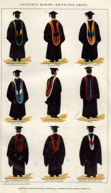 Academic Gowns. So silly, but I really love regalia. Academic Robes, Academic Gown, Academic Regalia, Masters Degree Graduation, Graduation Attire, Masters Graduation, Preppy Boys, Photo Album Design, Graduation Gown