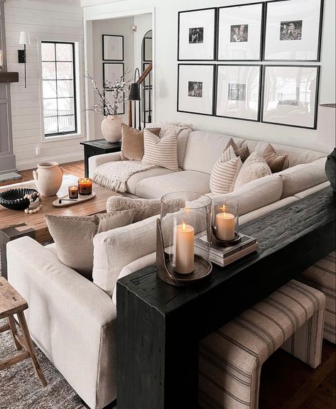 Small Living Room Ideas, Neutral Living Room, Living Room Remodel, Livingroom Layout, Living Room Sectional, Decor Home Living Room, Living Room Decor Apartment, Living Room Inspo, New Living Room