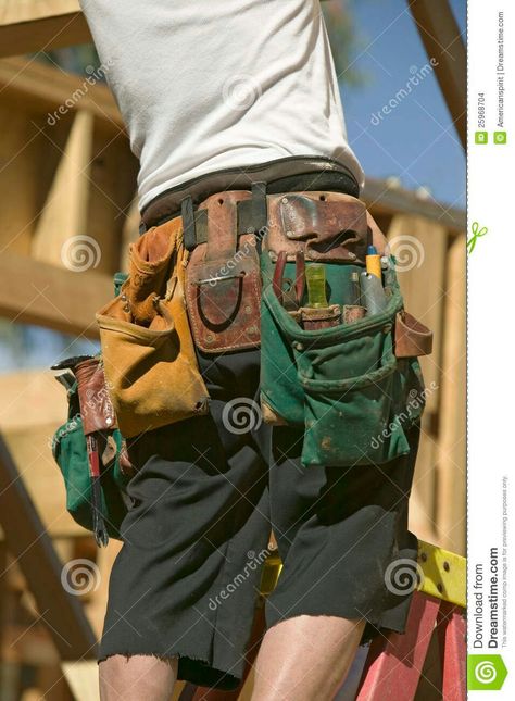 Aesthetic Husband, Carpenter Tool Belt, Canvas Tool Bag, Tool Belts, Carpenter Tools, Carpenter Work, Work Belt, Tool Pouch, Work Gear