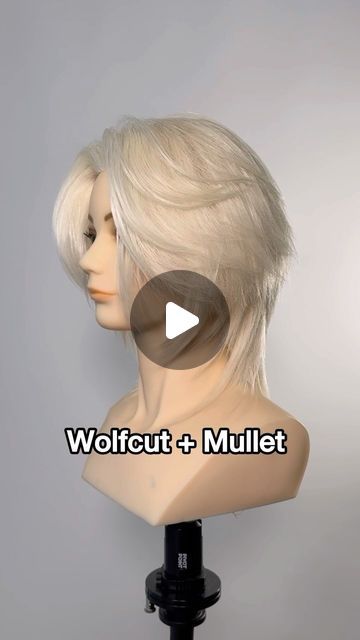 Haircut With Many Layers, Short Hair With Many Layers, Under Hair Dye Wolfcut, Mullet Wolfcut Haircut, Wolfcut And Mullet Haircut, Short Haircut Tutorial For Girl, Curtain Mullet Haircut, Haircuts Wolfcut Short, Wolfcut Bob Haircut