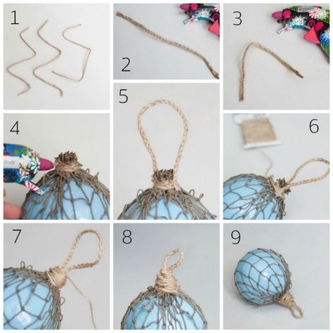 Pirate Ornaments Diy, Lake Bungalow, Shells Ideas, Coastal Tree, Beach Projects, Purple Meaning, Coastal Diy, Beachy Crafts, Nautical Christmas Ornaments