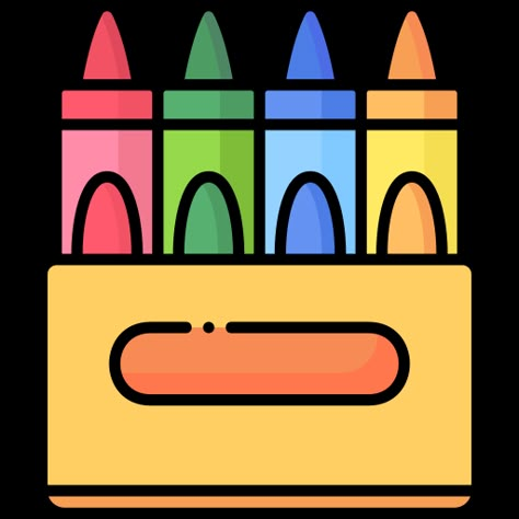 Crayons Clipart, Crayon Clipart, Instagram Story Icon, Story Icon, Abc Print, Labels Printables, School Icon, School Materials, Bag Toppers