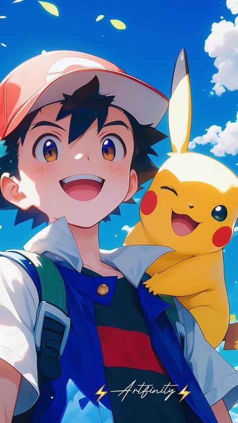 Wallpaper Pikachu, Pokemon Anime Characters, Pikachu Drawing, Ash Pikachu, Ash And Pikachu, Pokemon Sketch, Pokemon Poster, Doremon Cartoon, Anime Picture Hd