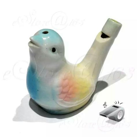 Clay Whistles Ideas, Whistle Ceramic, Ceramic Whistle, Clay Whistles, Clay Whistle, Ocarina Music, Clay Pinch Pots, Bird Whistle, Inkle Weaving