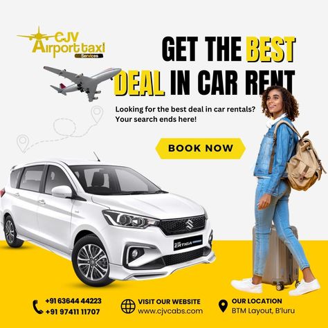 Looking for the best deal in car rentals? Your search ends here! Unlock unbeatable deals on car rentals with CJV Cabs! 🚗 Whether it's for a day, a weekend getaway, or a longer trip, we offer the best prices and a wide range of well-maintained vehicles to suit your needs. Enjoy the convenience, comfort, and reliability of our car rental services, all at an affordable rate. Book now and take advantage of the best car rental deals in Bangalore! 📞 +91 63644 44223 / +91 97411 11707 🔗 www.cjvcabs.... Dacia Duster, Dream Chaser, Car Rentals, Car Rental Service, Actors Images, In Car, Rent A Car, Weekend Getaway, Best Deal