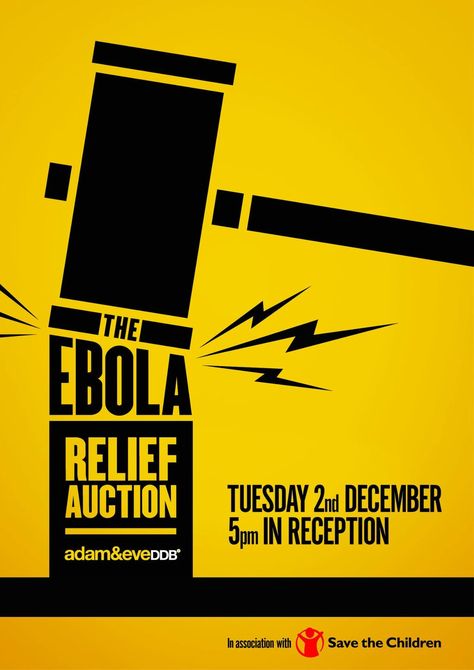 Ebola relief auction poster Auction Poster Design, Law Poster Design, Auction Invitation, Lawyer Poster, Charity Event Poster, Square Typography, Auction Poster, Elegant Vibes, Lincoln Lawyer