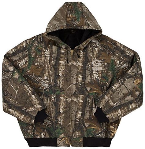 NFL Green Bay Packers The Camo Canvas Quilt Lined Hooded Jacket Real Tree Camouflage Large >>> Read more  at the image link. Camoflauge Jacket, Hunt Coat, Real Tree Camouflage, Heavy Jacket, Hunting Jackets, Canvas Jacket, Real Tree, Realtree Camo, Camo Jacket