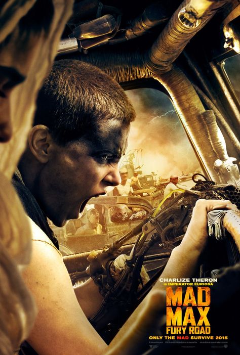 Charlize Theron is Imperator Furiosa #MadMax Mad Max Poster, Mad Max 4, Mad Max Movie, Imperator Furiosa, George Miller, The Road Warriors, Nicholas Hoult, Mad Max Fury, Mad Max Fury Road