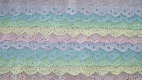 Rainbow Pastel Lace Pastel Rainbow Aesthetic, Romantic Life, Rainbow Aesthetic, Pastel Palette, All Things Cute, Pastel Yellow, Pretty Pastel, Colour Schemes, Pastel Rainbow