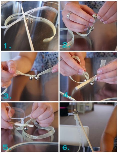 Sorella Style: DIY: Bell Send Off Wands, easy weekend diy project, diy magic wands, a whimsical life Wedding Ribbon Wands, Wedding Wands, Ribbon Wands, Diy Wedding Ideas, Wedding Send Off, Diy Wand, Picnic Wedding, Irish Wedding, Wedding Confetti