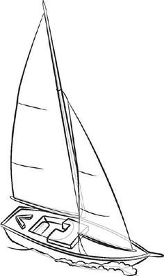 How to draw sailboats is presented at HowStuffWorks. Learn how to draw sailboats. How To Draw Ship, Sail Boat Drawing, Boats Drawing, Sailboat Drawing, Beginner Sketches, Boat Drawing, Sailing Art, Sailboat Art, Sailboat Painting