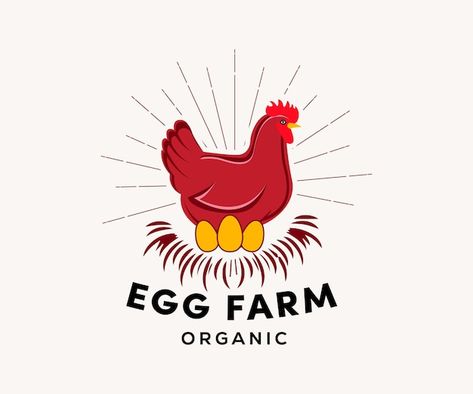 Chicken Store, Egg Logo, Heritage Chickens, Chicken Logo, Safety Poster, Egg Shop, Egg Vector, Black Chickens, Red Chicken