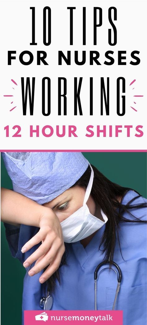 New to 12 hour shifts? Here are the top tips for nurses working 12-hour shifts. #nursecareers #registerednurse 12 Hour Work Day Schedule, Pcu Nurse Tips, 12 Hour Shift Meals, Working 12 Hour Shifts, Pcu Nurse, 12 Hour Shift, Nurse Career, Nurse Money, Nurse Tips