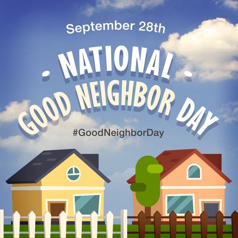 Wish your neighbors a happy good neighbor day!! #MotivationalMonday 🏘 🏘 National Good Neighbor Day, September Days, September Holidays, Touchstone Crystal Jewelry, Avon Business, Tastefully Simple, Leadership Programs, National Days, Selling Avon