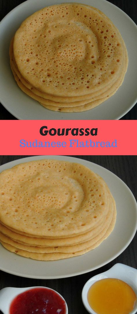 Gourassa/Gorraasa/Gurasa/Sudanese Flatbread Sudan Recipe, Sudanese Food, Bread Oven, Indian Bread, Fair Food Recipes, Caribbean Recipes, World Recipes, African Food, Foodie Recipes