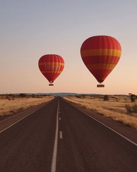 Outback Ballooning on Instagram: "All roads lead to a balloon flight in Alice Springs, great photo by one of our crew, Brett 👏🏻🔥 #outbackballooning #alicesprings #seeaustralia #ntaustralia #ausoutbacknt #redcentrent #cameronballoons #kavanaghballoons" Alice Springs Australia, Balloon Flights, Alice Springs, Bucket List Destinations, Kids Book, Vision Boards, Great Photos, New Books, Springs