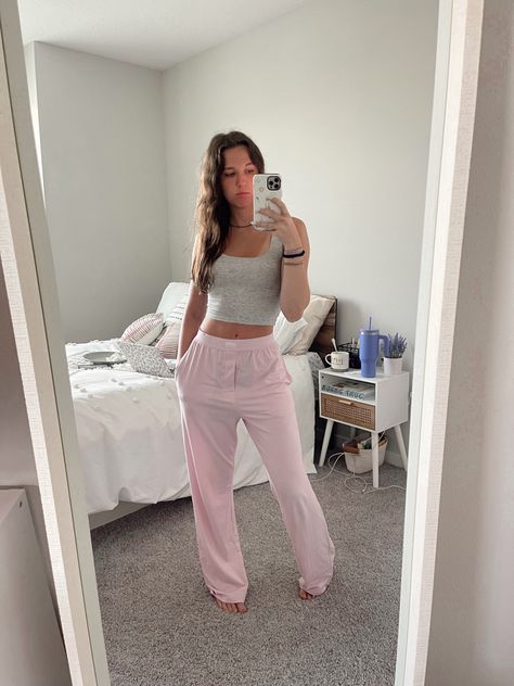 Loungewear, ootd Pink Lounge Outfit, Girly Loungewear, Feminine Loungewear, Girly Inspiration, Pink Loungewear, Girls Loungewear, Pink Lounge, College Wardrobe, Girls 21st