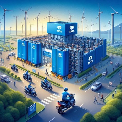 @tatacompanies Group to Establish ₹13,000 Crore Mega #Investment Deal of Lithium-Ion Battery Giga Factory in #Gujarat #Tata Group, one of India's leading and most esteemed conglomerates, has recently made a groundbreaking announcement that is set to revolutionize the country's electric vehicle (EV) sector. Checkout in Details in bio #tatagroup #VibrantGujarat #TataEV #Tataindia #tatainvestment #InvestIndia #InvestInIndia #InvestInGujarat #Automobile #EV #MakeInIndia #lithium #lithiumion ... Giga Factory, Ev Battery, Factory Photography, Tata Group, Hydraulic Cars, Technology Transfer, Sustainable Energy, Electric Vehicle, Best Apps