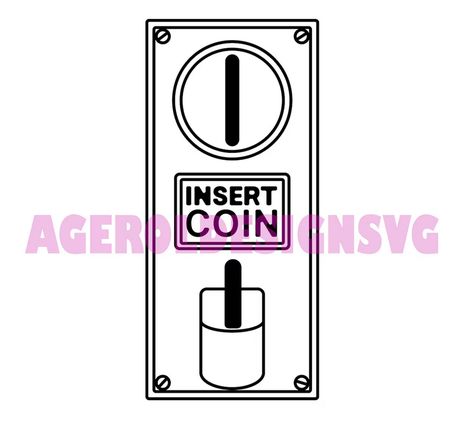 Slot Machine Drawing, Coin Drawing, Slot Png, Money Svg, Retro Game Console, Jeans Art, Ootd Jeans, Arcade Game Machines, Retro Games Console