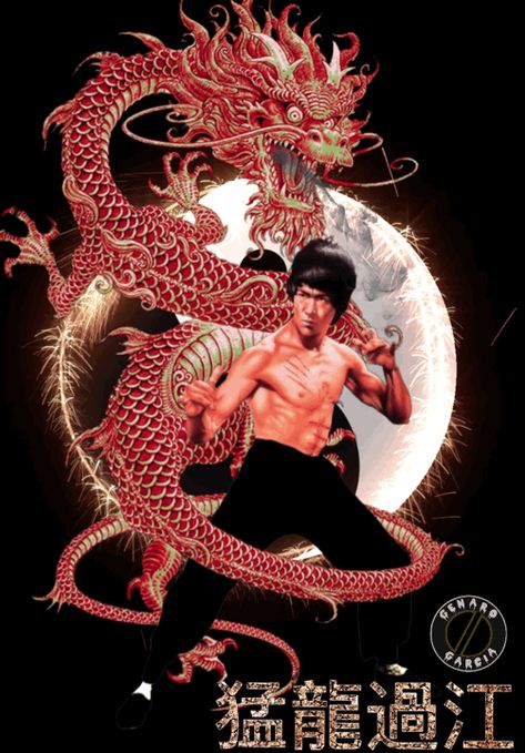 Bruce Lee - Enter the Dragon movie Bruce Lee Artwork, Bruce Lee Kung Fu, Bruce Lee Poster, Kung Pow, Bruce Lee Movies, Action Icon, Bruce Lee Pictures, Crow Movie, Bruce Lee Art